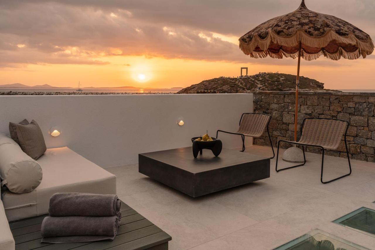 Naxos Rhyton Hotell Naxos City Exteriör bild
